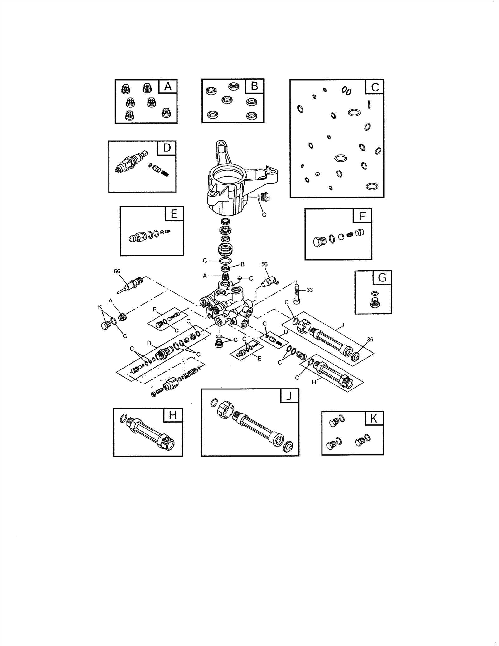 troy bilt pressure washer parts diagram