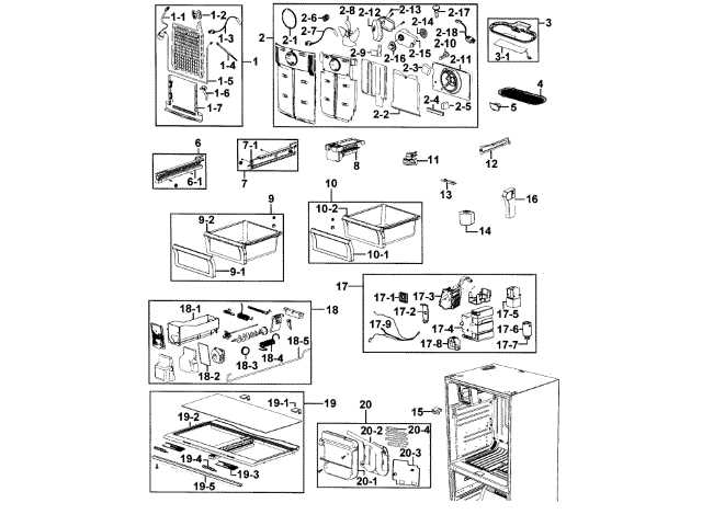 samsung refrigerator rfg297aars parts diagram