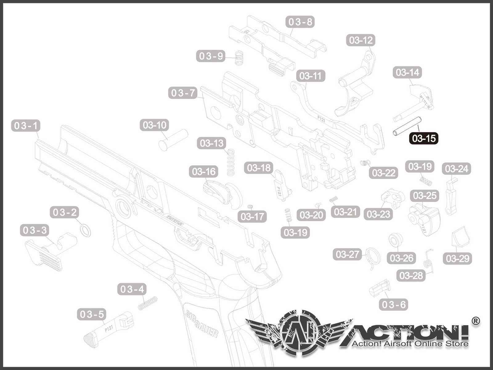 sig p320 parts diagram