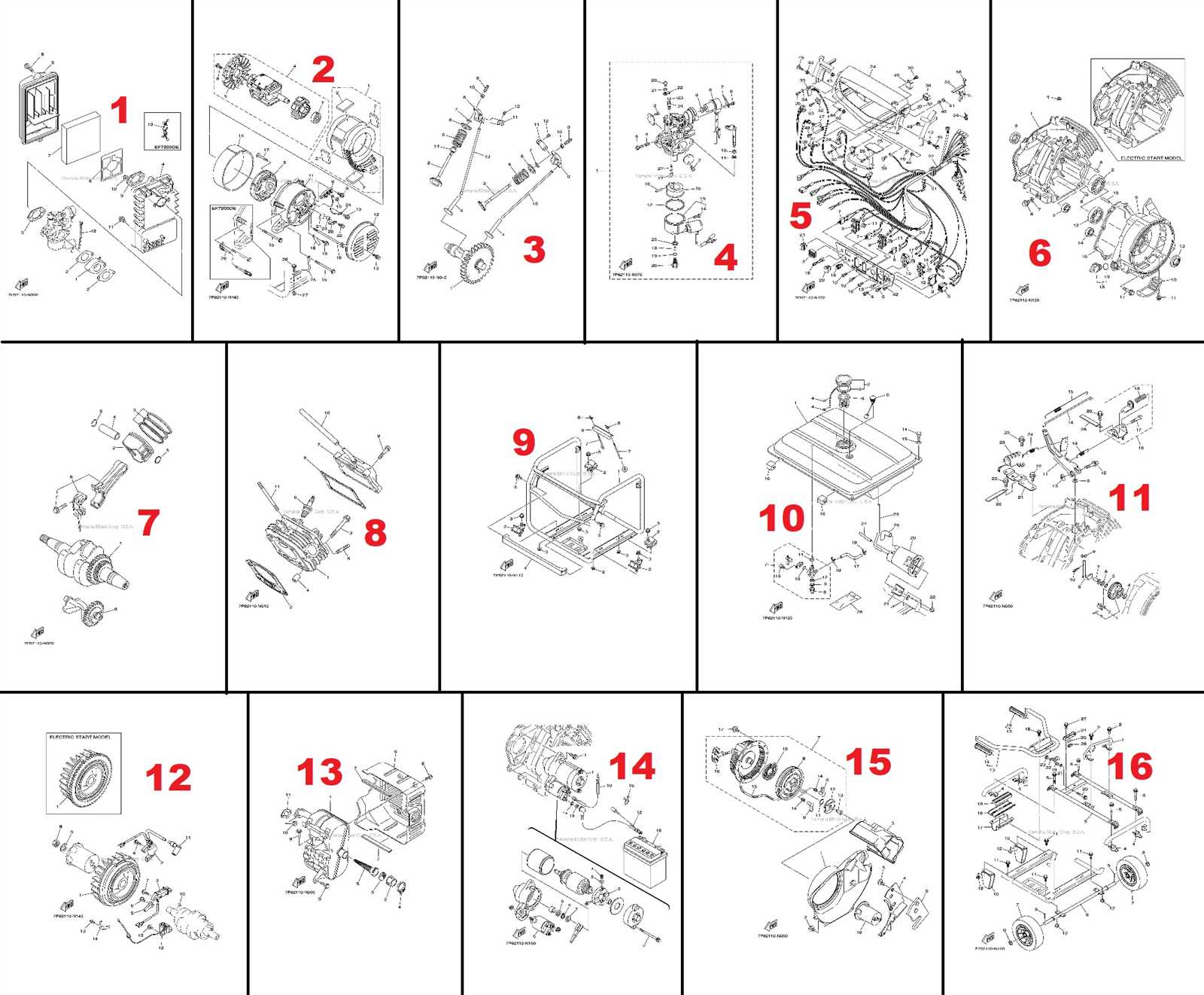 yamaha parts diagram