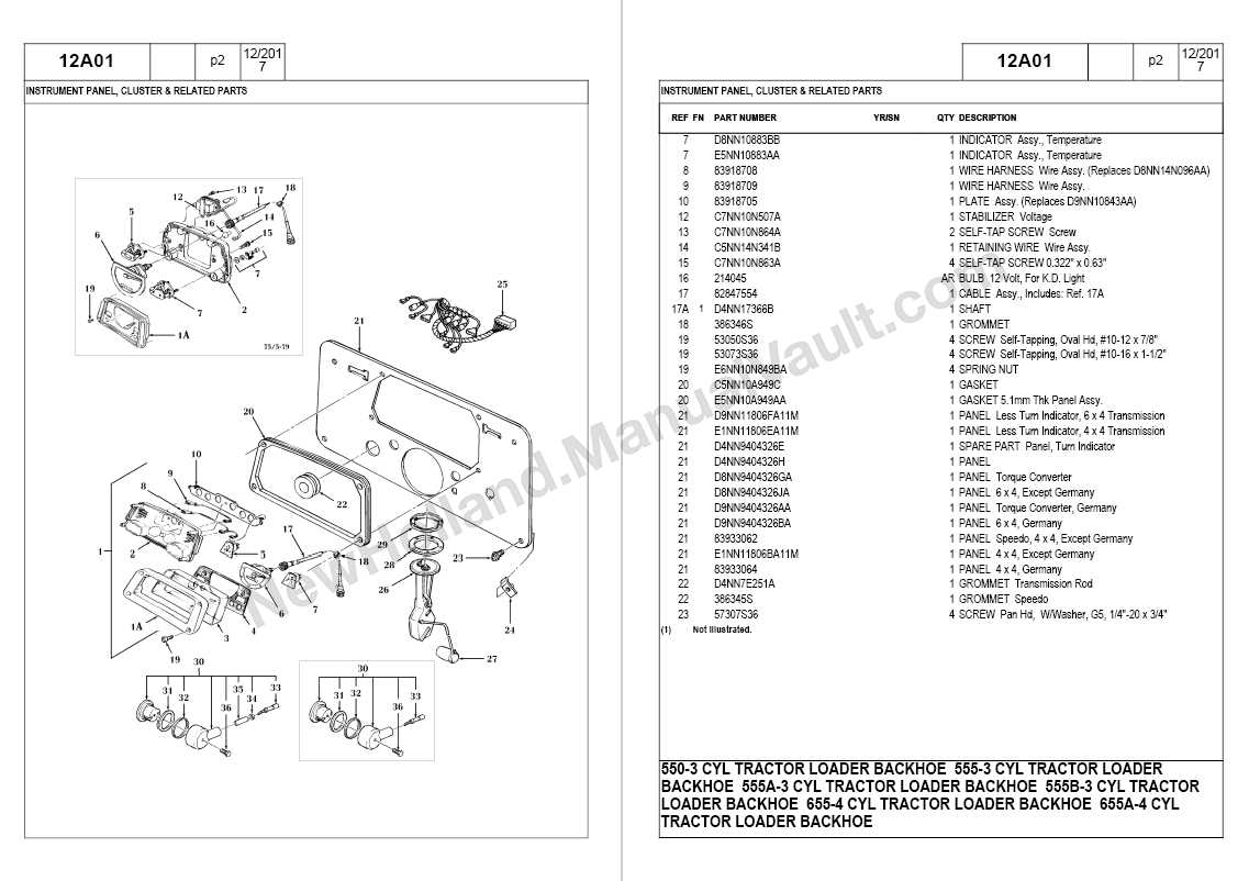 transmission ford tractor parts diagram