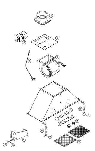 vent a hood parts diagram