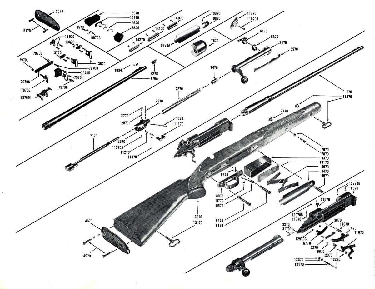 winchester model 94 pre 64 parts diagram