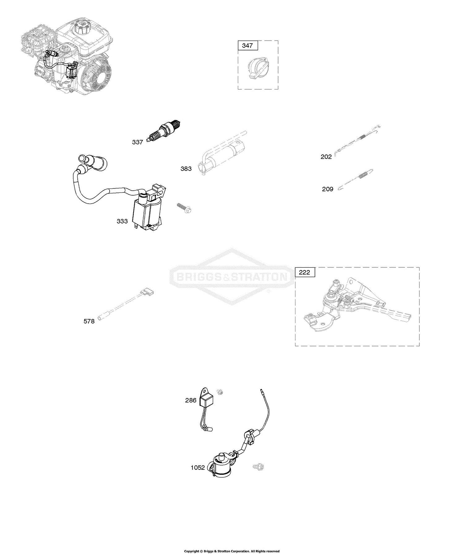 spark plug parts diagram