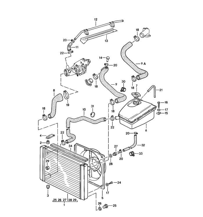 porsche 944 parts diagram