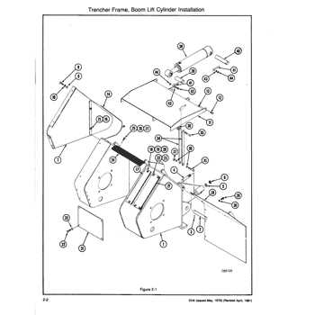 ditch witch 410sx parts diagram