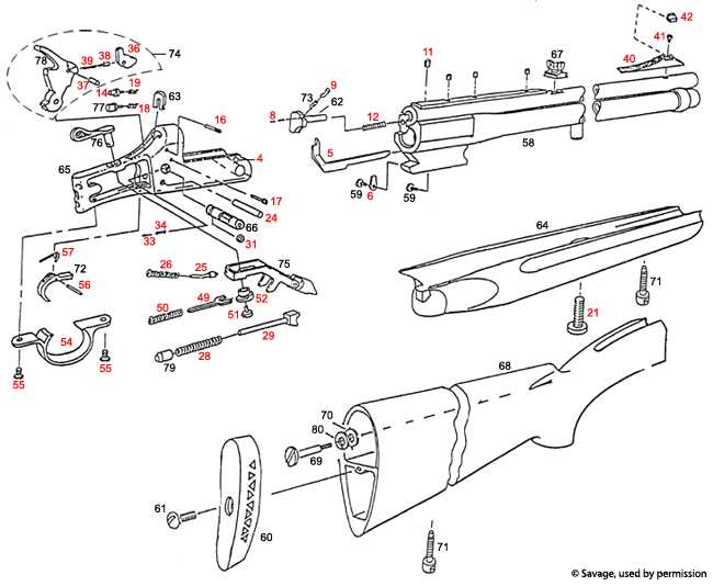 savage model 99 parts diagram