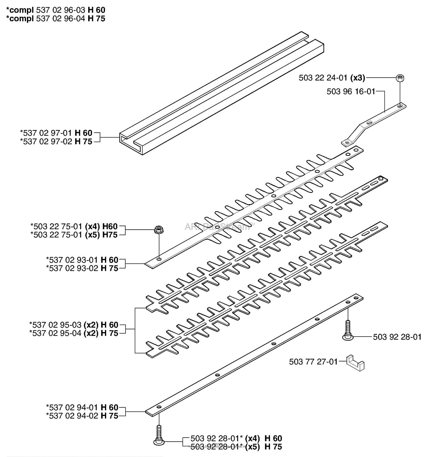 stihl hl 145 parts diagram