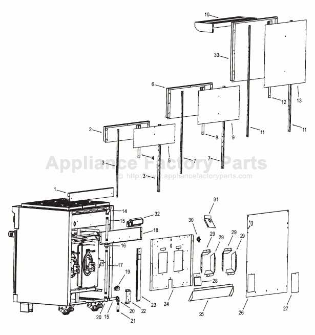 wolf gas range parts diagram