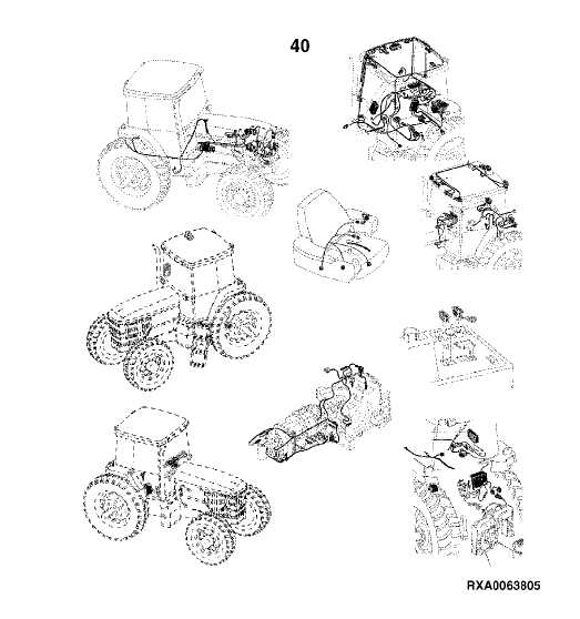john deere 790 tractor parts diagram