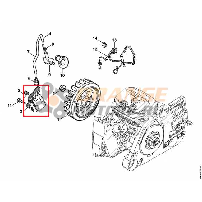 stihl 461 parts diagram