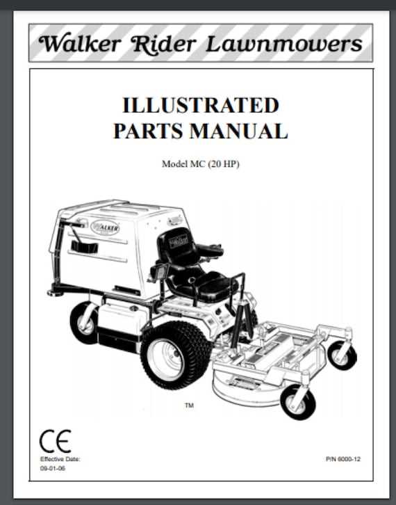 walker parts diagram