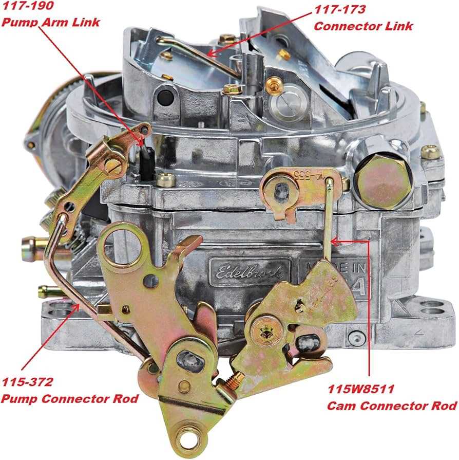 edelbrock 1406 parts diagram