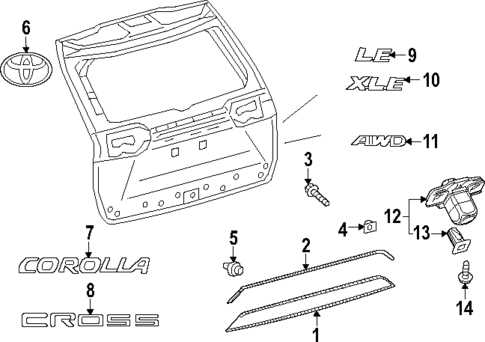 toyota part diagram