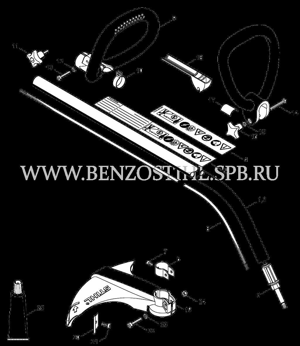 stihl fs40c parts diagram