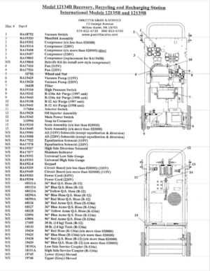 robinair 34788ni parts diagram