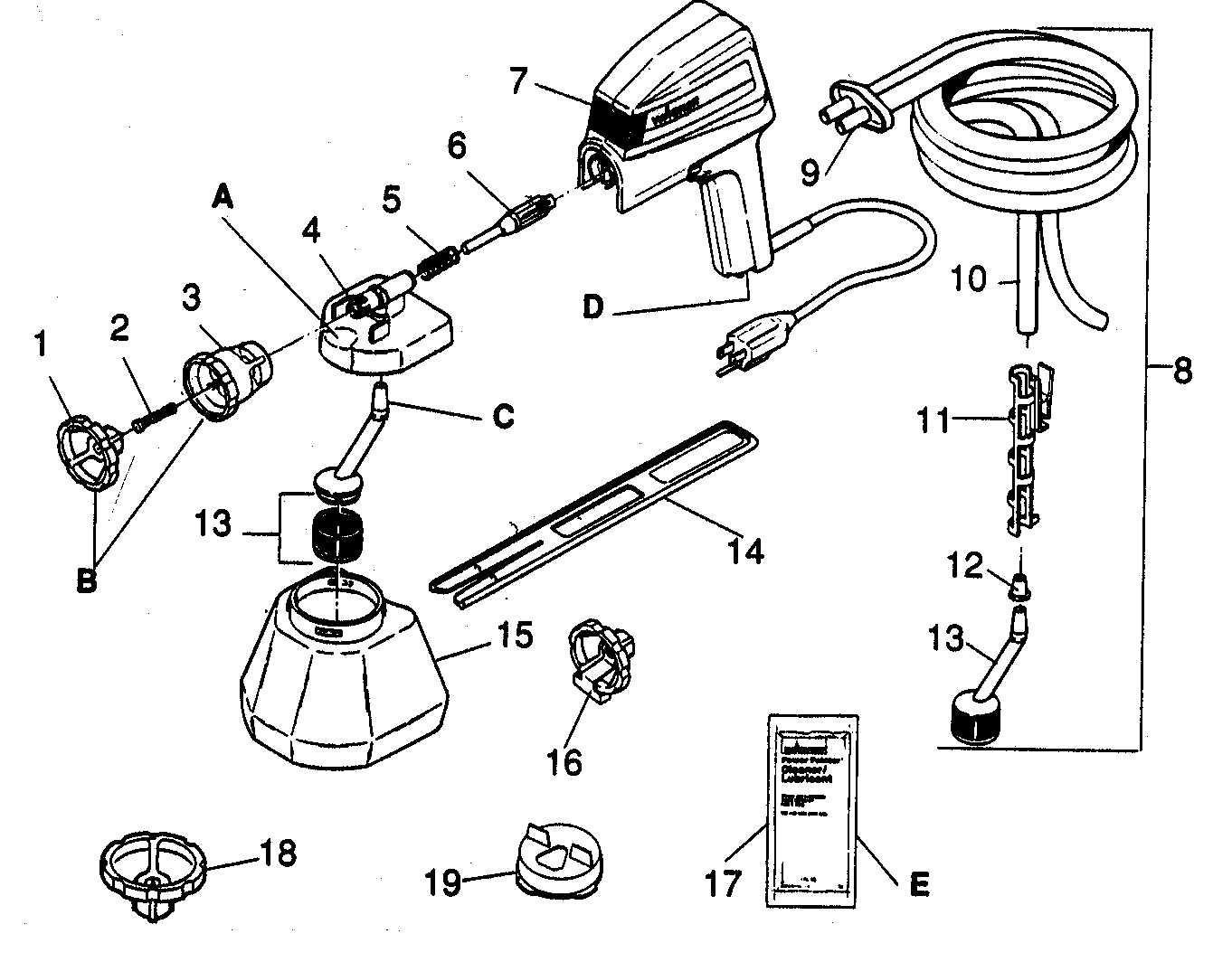 wagner power painter plus parts diagram