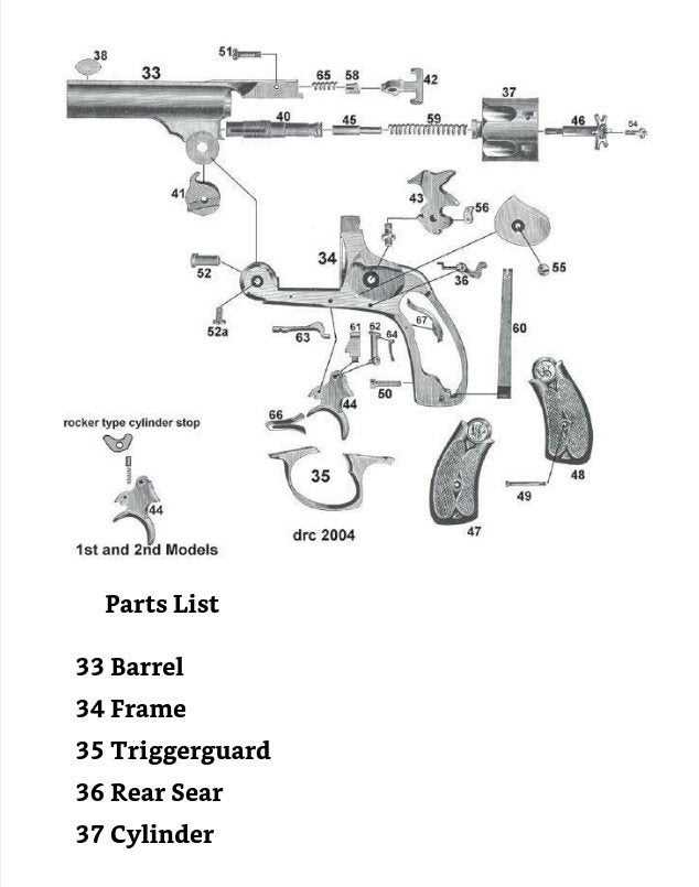 revolver diagram parts