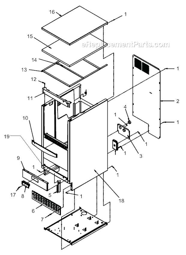 scotsman ice machine parts diagram