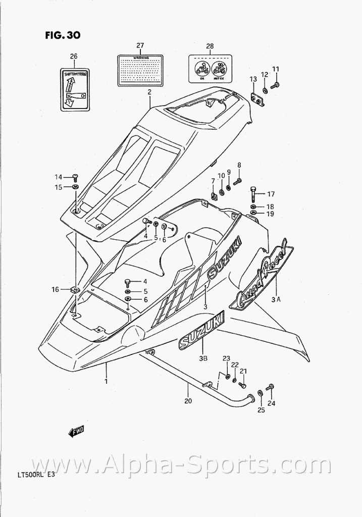 suzuki atv parts diagram