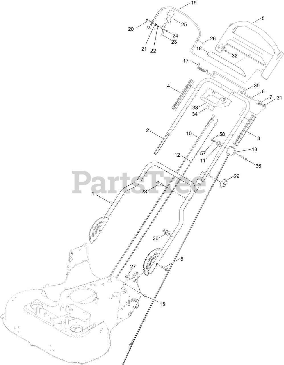 toro timemaster 21199 parts diagram