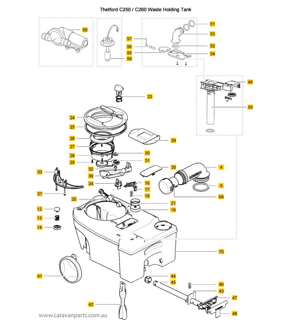 thetford 42054 parts diagram