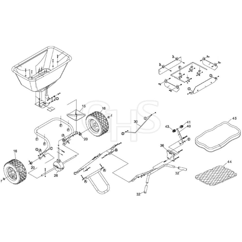 scotts edgeguard spreader parts diagram