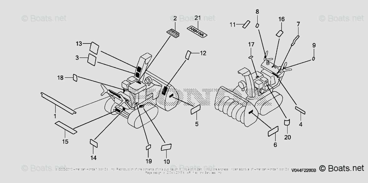 snow blower ariens snowblower parts diagram