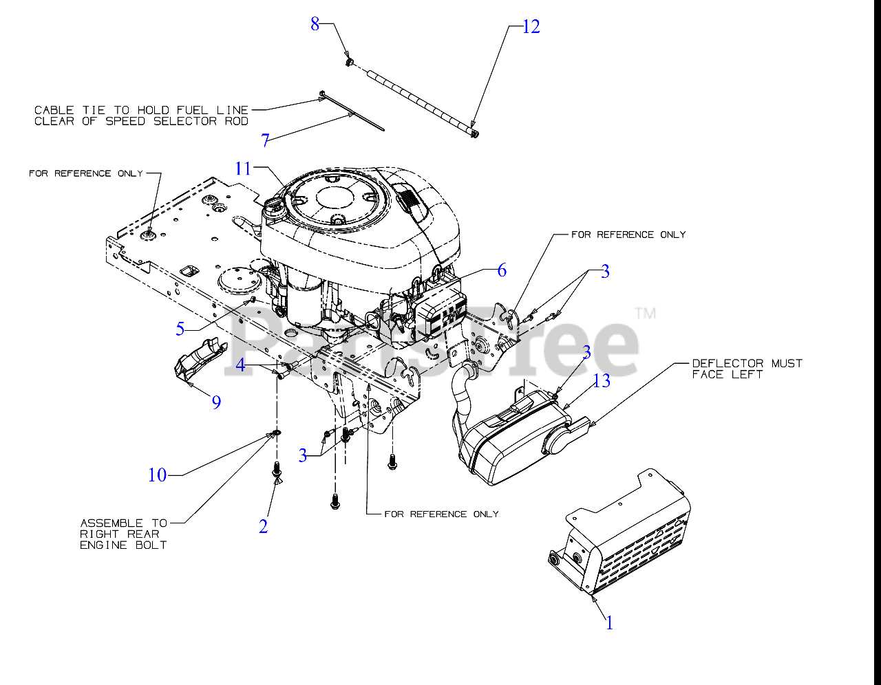 troy bilt bronco riding mower parts diagram