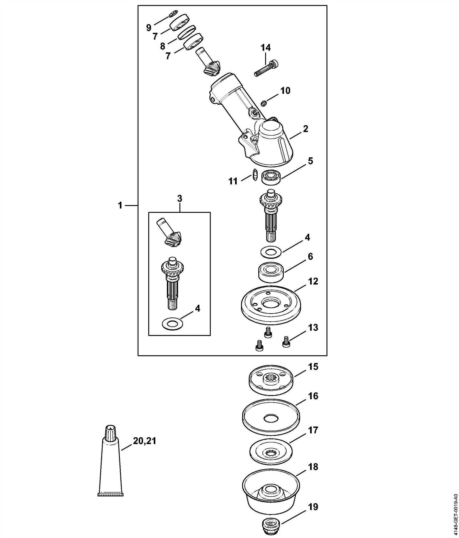 stihl fs56c parts diagram