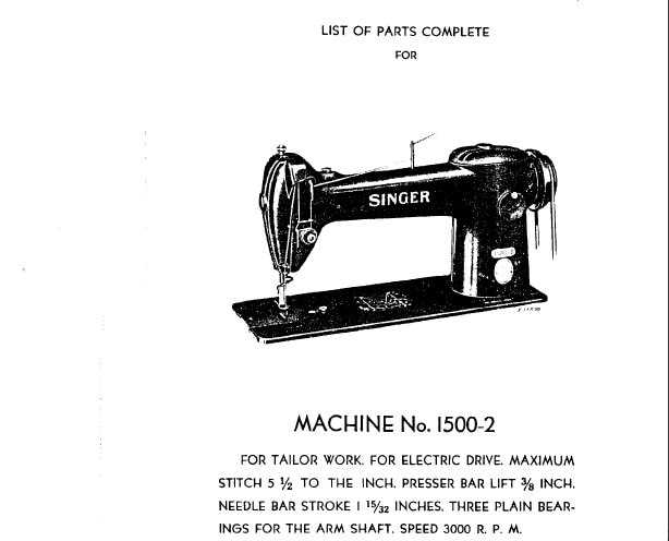singer 99k parts diagram