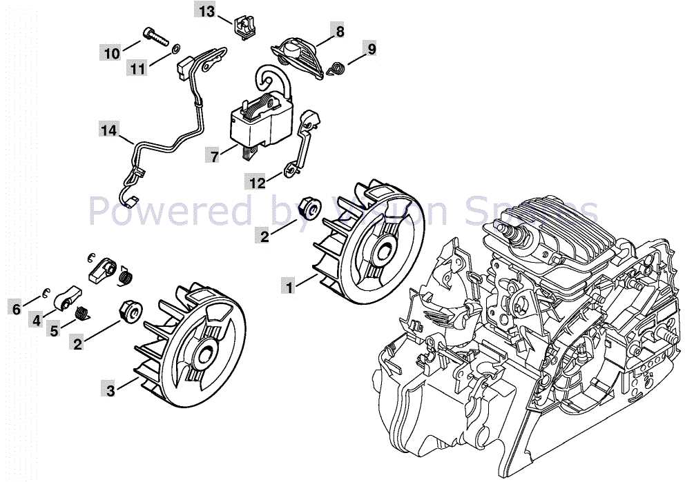 stihl 018 chainsaw parts diagram