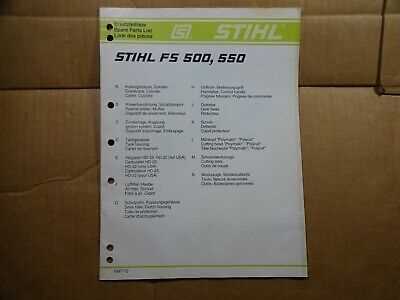 stihl fs 86 parts diagram