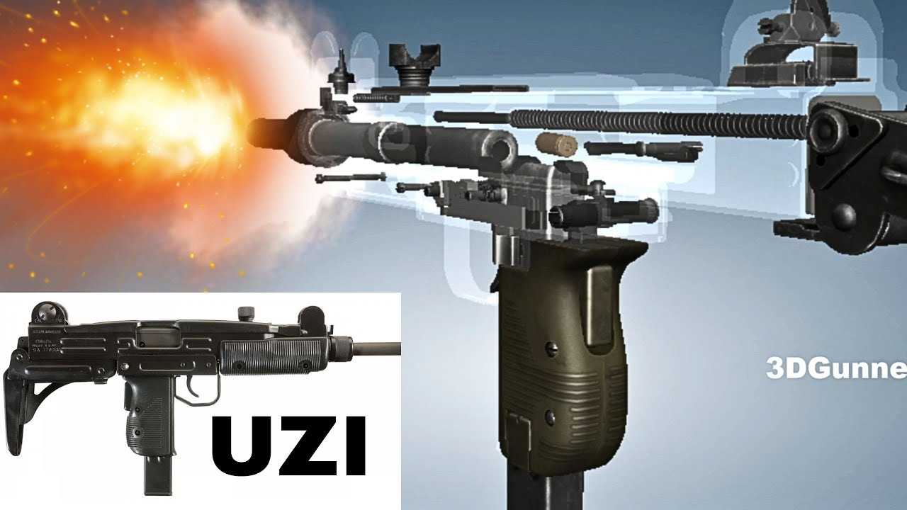 uzi parts diagram