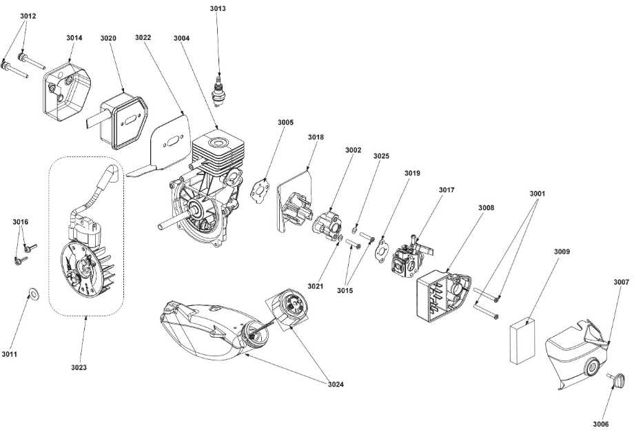 ryobi gas blower parts diagram