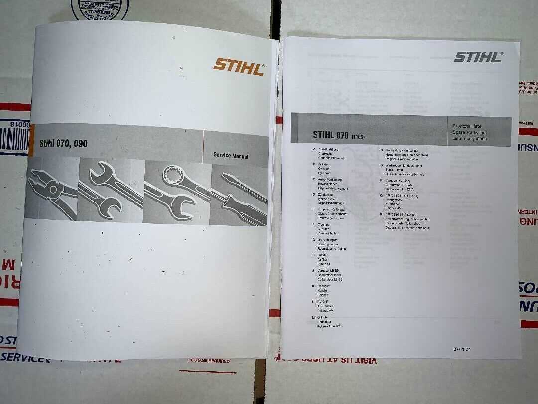 stihl ms260 pro chainsaw parts diagram