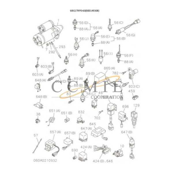 starter diagram parts