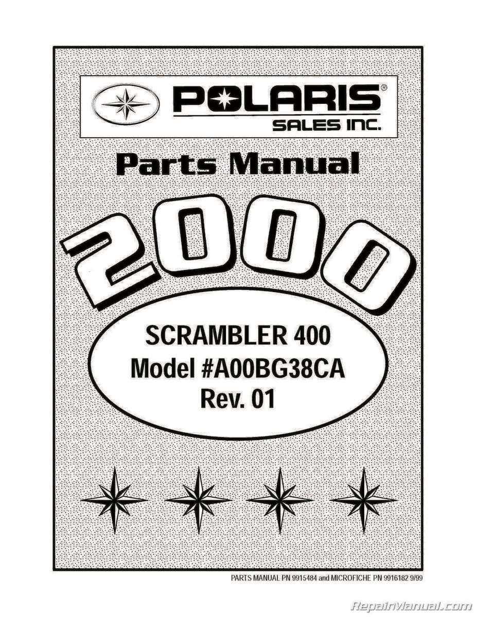 polaris scrambler 500 parts diagram