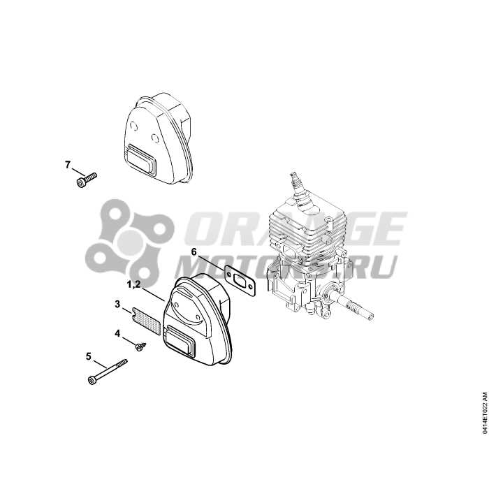 stihl bg 50 replacement parts diagram