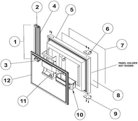 rv door parts diagram