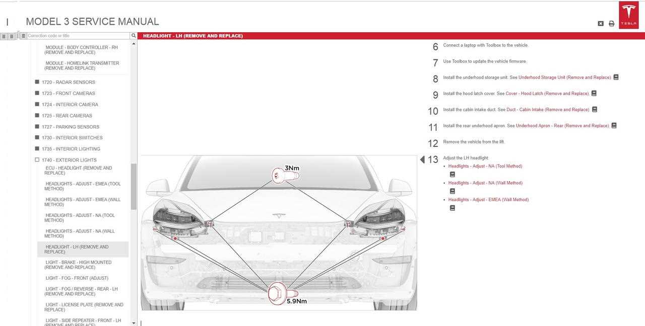 tesla model x parts diagram