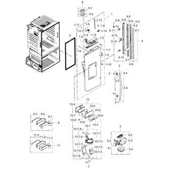 samsung rf323tedbsr parts diagram
