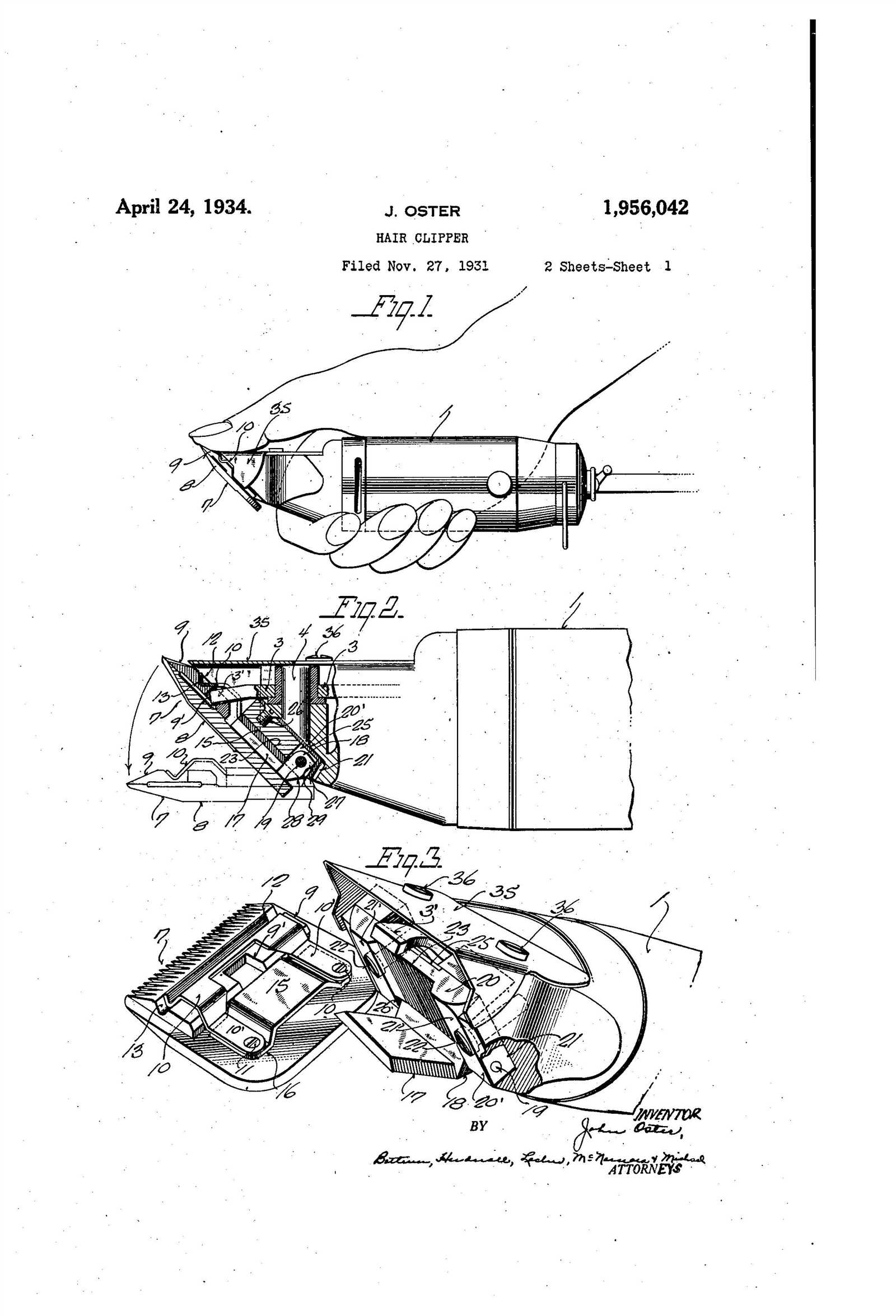 wahl clippers parts diagram