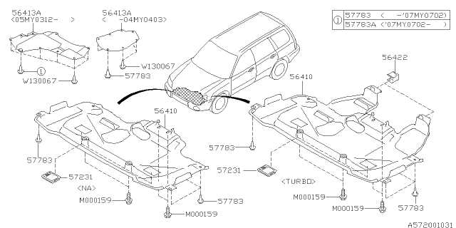 subaru parts diagrams