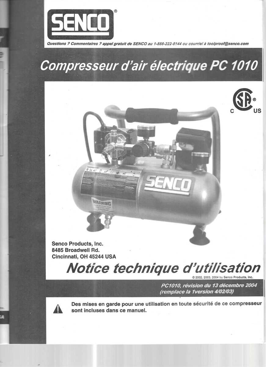 senco pc1010 parts diagram