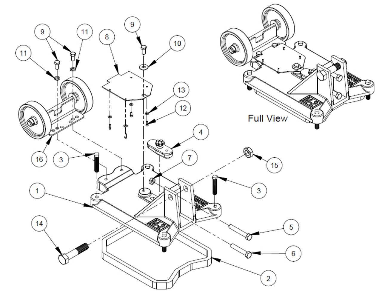 screw parts diagram