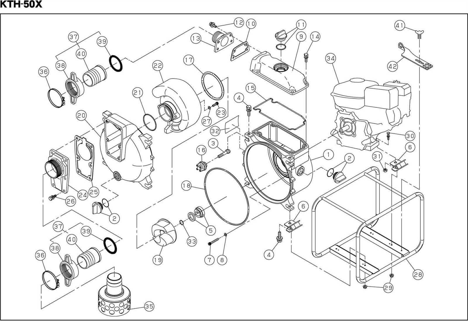 wacker pt3 parts diagram