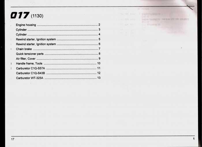 stihl ms170 parts diagram