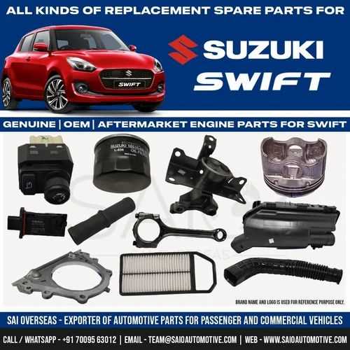 suzuki swift parts diagram