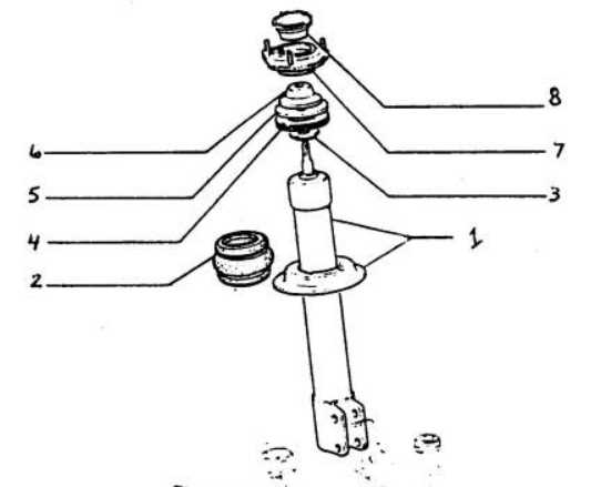 strut parts diagram